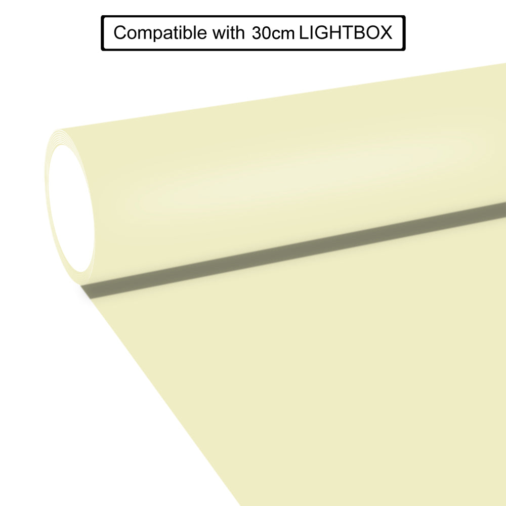 WATERPROOF PVC PHOTOGRAPHY BACKDROP PASTEL BEIGE AND WHITE 2 IN 1