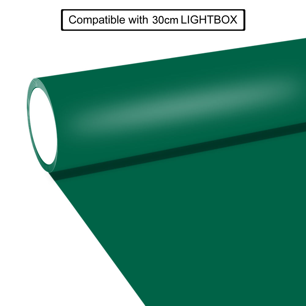 WATERPROOF PVC PHOTOGRAPHY BACKDROP EMERALD GREEN AND WHITE 2 IN 1