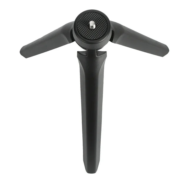 Mini Desktop Tripod Fill Light Desktop Tripod 19cm Adjustable Tripod Stand Portable Fill Light Desktop Tripod 1/4 Inch Screw Mini Phone Bracket