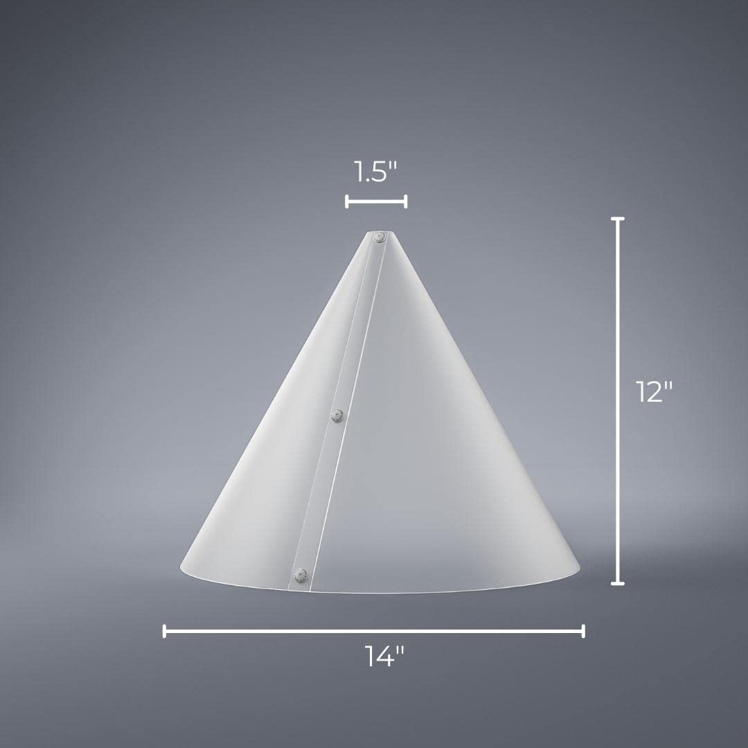 BOXTUDIO LIGHT CONE - SMALL - 360 DIFFUSION FOR SHOOTING REFLECTIVE OBJECT