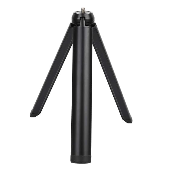 Mini Desktop Tripod Fill Light Desktop Tripod 19cm Adjustable Tripod Stand Portable Fill Light Desktop Tripod 1/4 Inch Screw Mini Phone Bracket