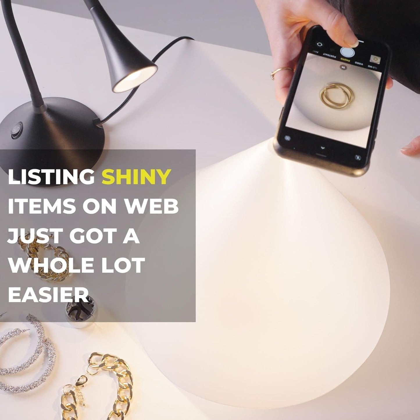 BOXTUDIO LIGHT CONE - SMALL - 360 DIFFUSION FOR SHOOTING REFLECTIVE OBJECT