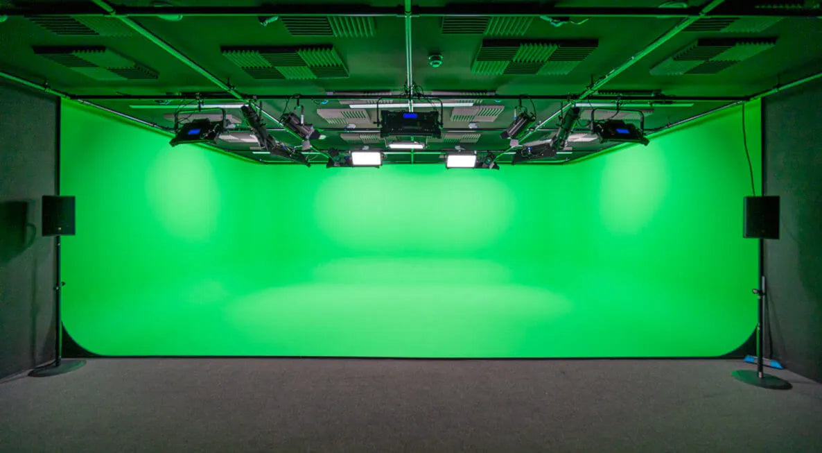 GREEN SCREEN MATTE WALLPAPER - PEEL AND STICK - PREMIUM QUALITY GREEN SCREEN FOR STUDIO - WATERPROOF AND EASY TO CLEAN