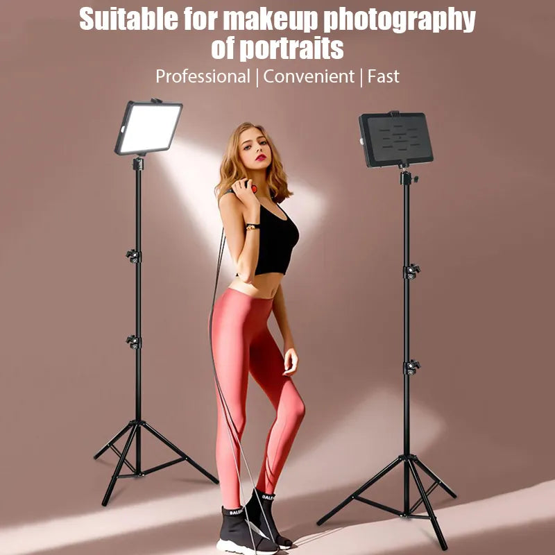 6 Inch USB LED Video Light Kit 3200K-5600K 14-Level Dimmable Comes with Free 4 Colour Gels Red/Low/Green/Blue
