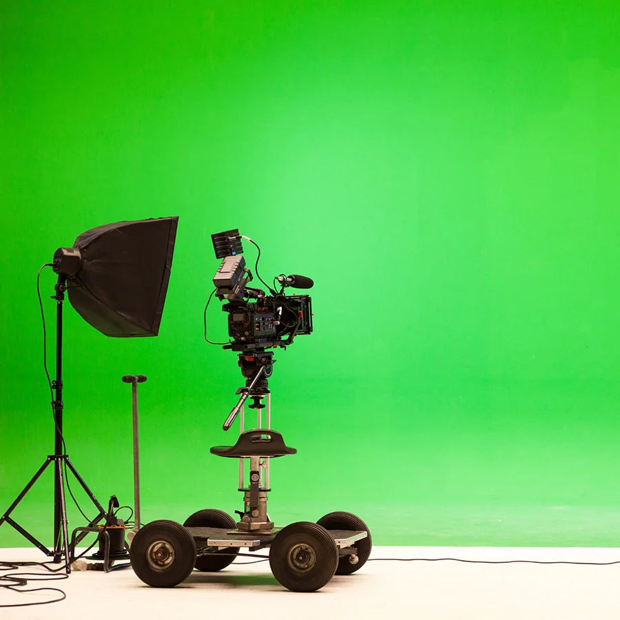 GREEN SCREEN MATTE WALLPAPER - PEEL AND STICK - PREMIUM QUALITY GREEN SCREEN FOR STUDIO - WATERPROOF AND EASY TO CLEAN