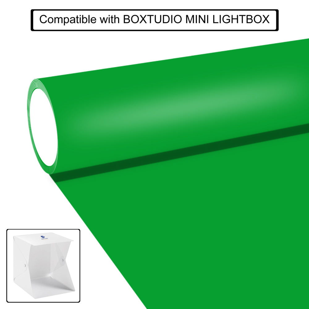 WATERPROOF PVC PHOTOGRAPHY BACKDROP CHROMA GREEN AND WHITE 2 IN 1