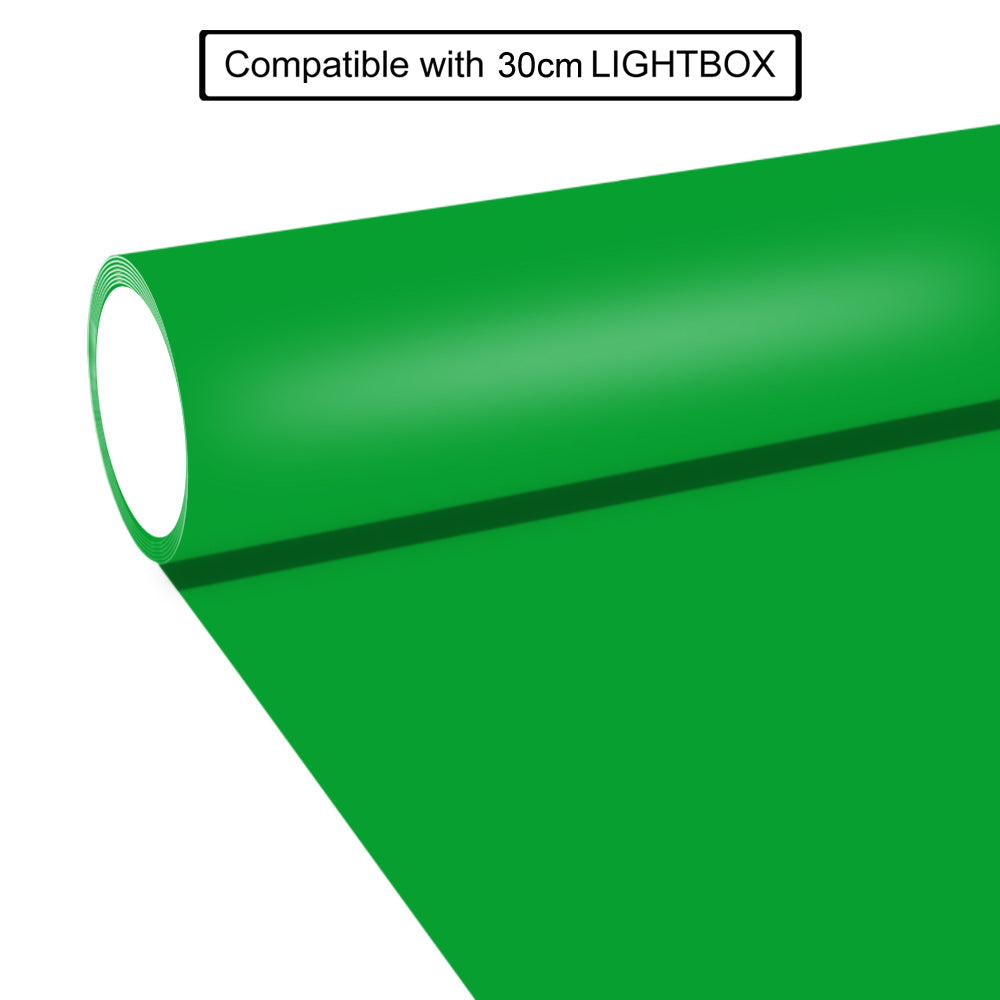 WATERPROOF PVC PHOTOGRAPHY BACKDROP CHROMA GREEN AND WHITE 2 IN 1