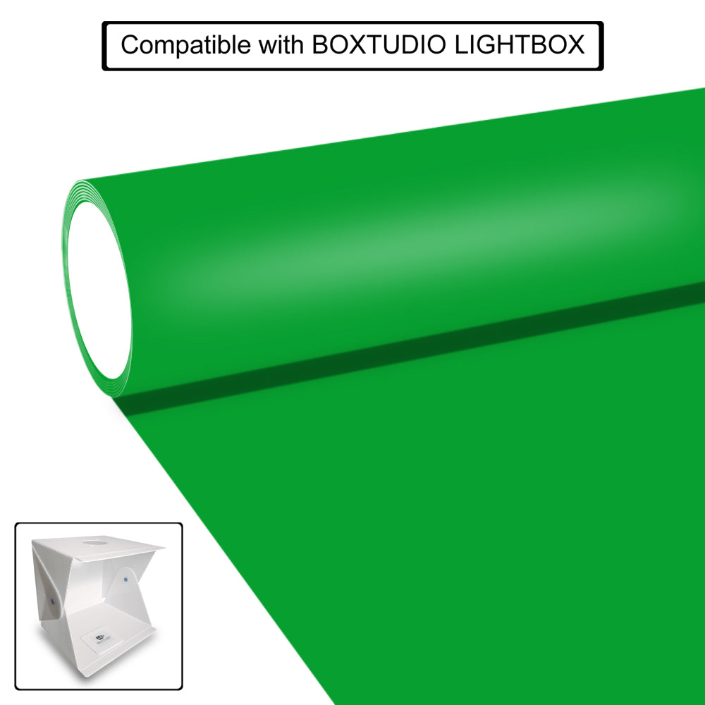 WATERPROOF PVC PHOTOGRAPHY BACKDROP CHROMA GREEN AND WHITE 2 IN 1