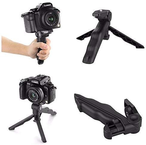 Mini Pistol Tripod Stand for Camera/ Mobile Lightweight Photography Gun Handgrip Tripod All Mobile, & DSLR Camera's for Video Shooting, etc.