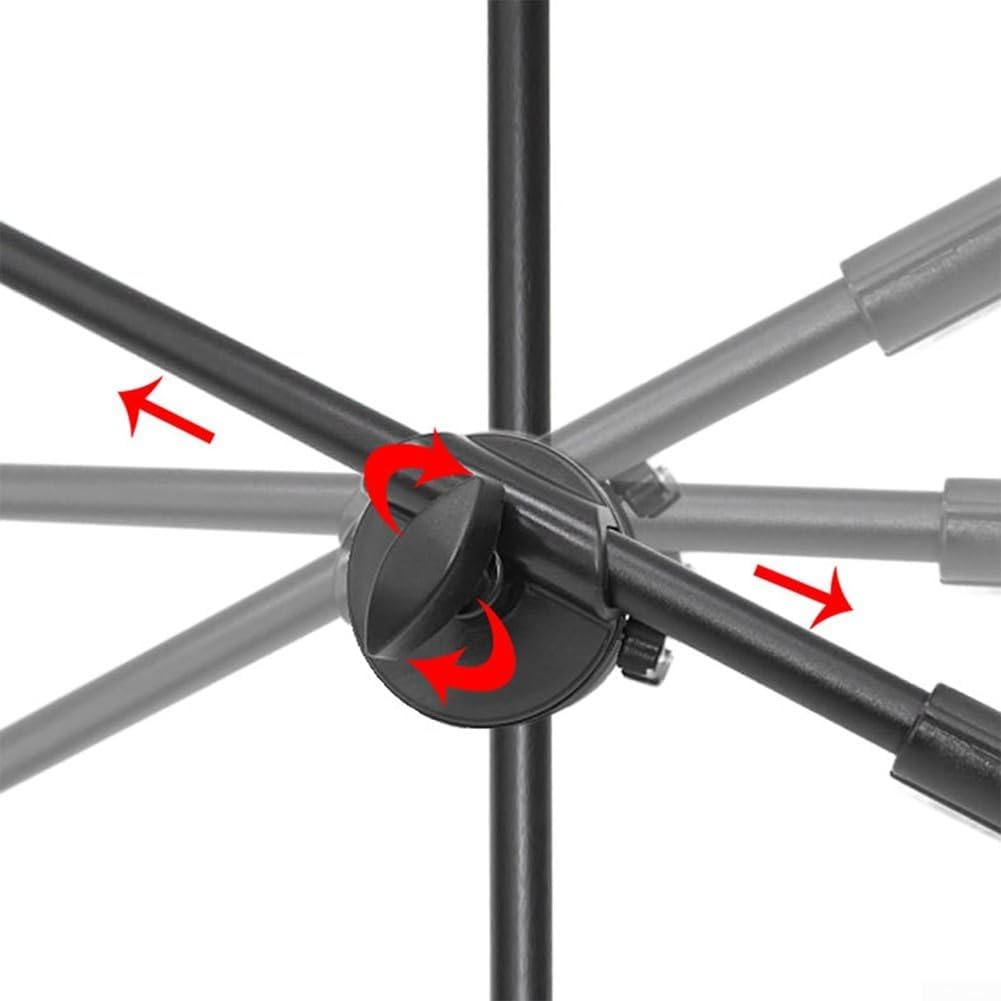 Overhead Camera Mount Boom Arm Rod for Top Down Shots