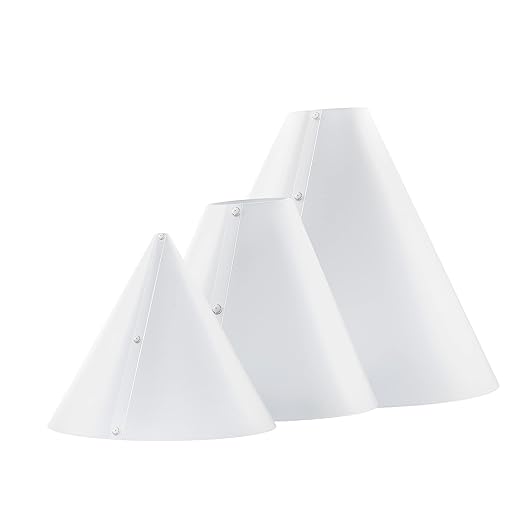 BOXTUDIO LIGHT CONE - PACK OF 3 - 360 DIFFUSION FOR SHOOTING REFLECTIVE OBJECT