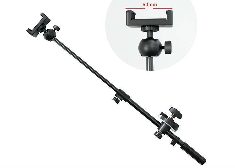 Overhead Camera Mount Boom Arm Rod for Top Down Shots