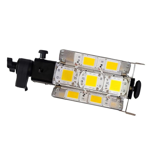 BOXTUDIO Avanced 350 Watt, 7 Panel Light Warm White | Low Power Consuming LED Porta Light with Cable and Carrybag for Professional Video and Photography