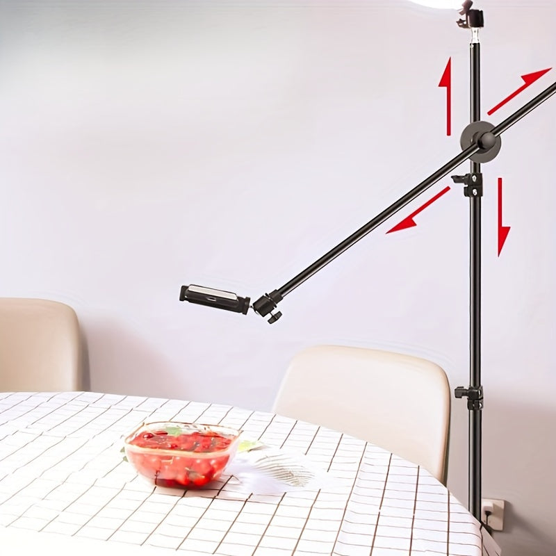 Overhead Camera Mount Boom Arm Rod for Top Down Shots