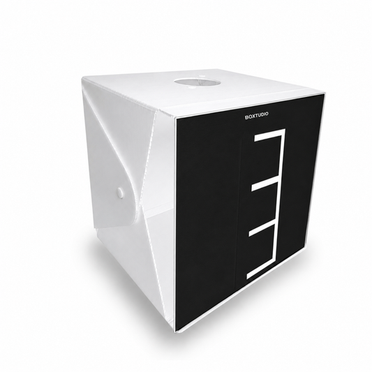 BOXTUDIO® PROFESSIONAL FRONT COVER VERSION LIGHTBOX - Tabletop Portable PhotoStudio - Product Photography Light Tent (40x40x40cms)