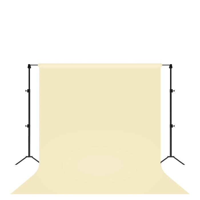 WATERPROOF PVC PHOTOGRAPHY BACKDROP PASTEL BEIGE AND WHITE 2 IN 1