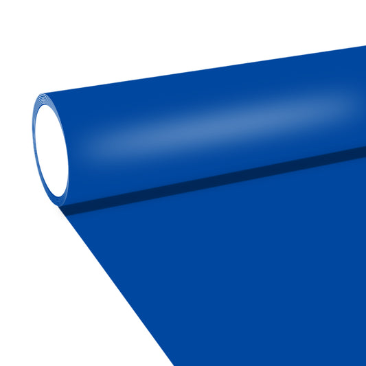 WATERPROOF PVC PHOTOGRAPHY BACKDROP ROYAL BLUE AND WHITE 2 IN 1