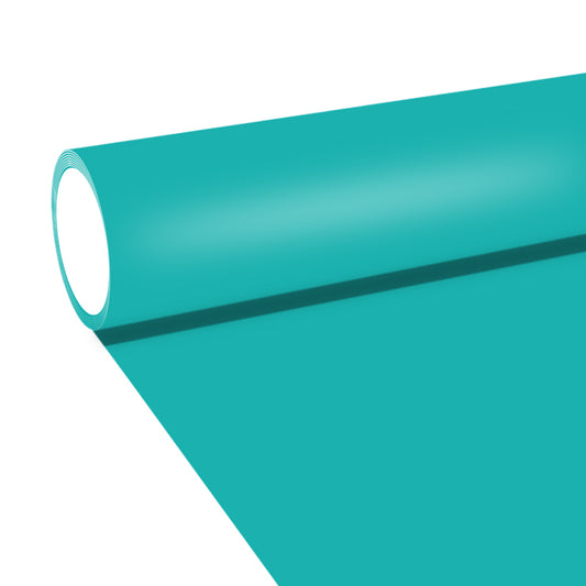 WATERPROOF PVC PHOTOGRAPHY BACKDROP TEAL AND WHITE 2 IN 1